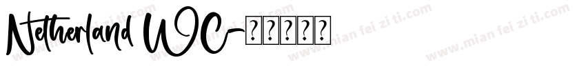 Netherland WC字体转换